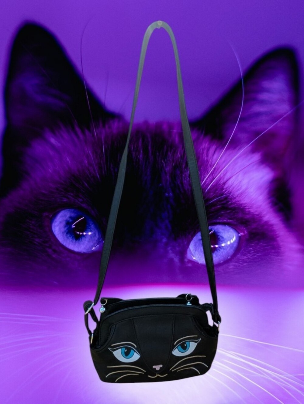 Women's Banned Cat Crossbody Purse